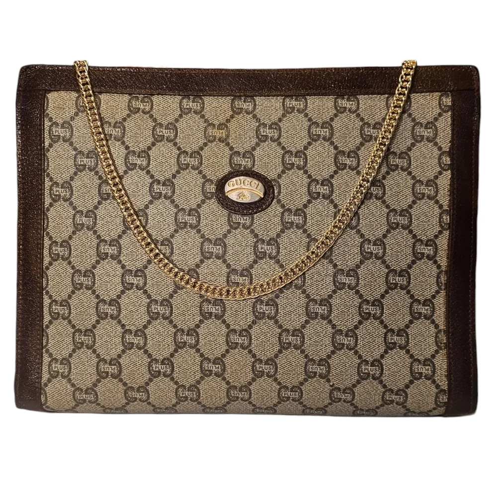 VINTAGE GUCCI PLUS CLUTCH - Picture 1 of 10